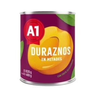 Conserva de Durazno A1 Lata 820 g