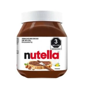 Crema de Avellanas NUTELLA Untable Frasco 200 g