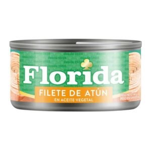 Filete de Atún en Aceite Vegetal FLORIDA Lata 140 g