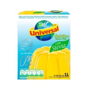 Gelatina UNIVERSAL Diet Piña 19 g