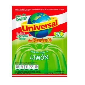 Gelatina UNIVERSAL Limón 130 g
