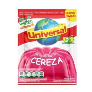 Gelatina UNIVERSAL Sabor Cereza 130 g