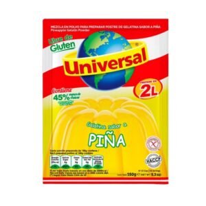 Gelatina UNIVERSAL Sabor Piña 130 g