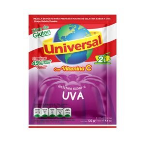 Gelatina UNIVERSAL Sabor Uva 130 g