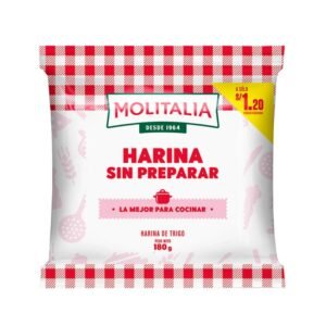 Harina MOLITALIA sin Preparar 180 g