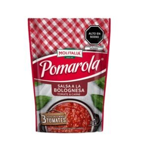 Salsa a la Bolognesa con Tomate y Carne Pomarola MOLITALIA Doypack 170 g