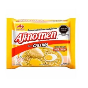 Sopa AJI-NO-MEN Instantánea Sabor Gallina Bolsa 80 g