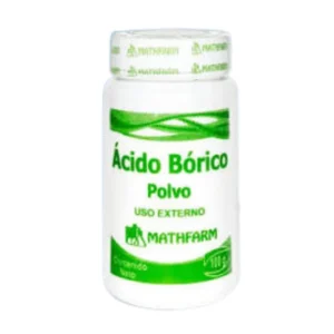 Acido MATHFARMA Borico Mathfarm Uso Externo Pote 100 g