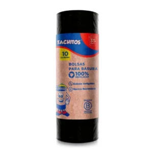 Bolsa para Basura Tachito 50x70 35 L Paquete 10 un