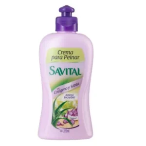 Crema para Peinar SAVITAL Colágeno y Sábila 275 ml