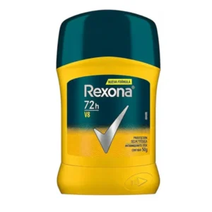 Desodorante en Barra REXONA 72h V8 de 50 g.