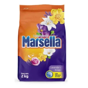 Detergente MARSELLA Lavanda y Rosas 2 kg