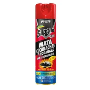 Insecticida SAPOLIO Mata Cucarachas y Hormigas Spray 360 ml