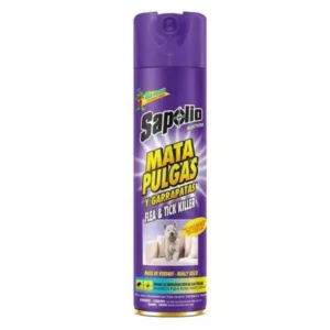 Insecticida SAPOLIO Mata Pulgas y Garrapatas Spray 360 ml