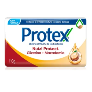 Jabón PROTEX Glicerina + Macadamia Barra 110 g