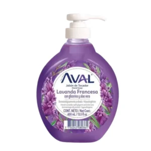 Jabón de Tocador AVAL Lavanda Francesa 400 ml