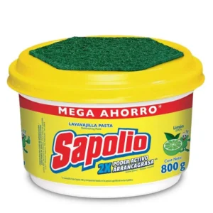 Lavavajilla en Pasta SAPOLIO Limón 800 g
