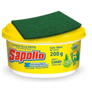 Lavavajilla en Pasta SAPOLIO Limón Pote 200 g