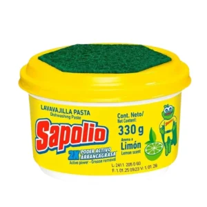 Lavavajilla en Pasta SAPOLIO Limón Pote 330 g