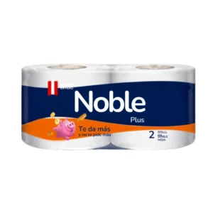 Papel Higiénico NOBLE Plus por 2 Rollos