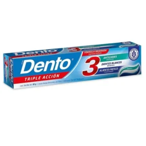 Pasta Dental DENTO Triple Accion Tubo 80 g