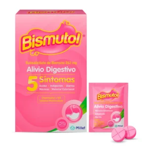 Pastilla Bismutol (Antiácido Estomacal) 1 un.