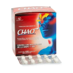 Pastilla CHAO Antigripal (Tos,resfrío,gripe) 1 un.