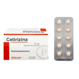 Pastilla Cetirizina Reflujo Nasal 10mg
