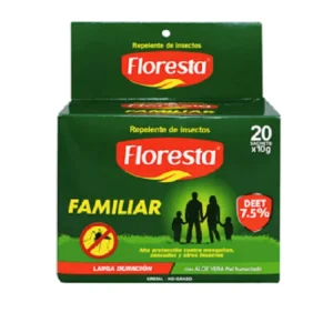 Repelente FLORESTA Familiar Sachet 10 g.