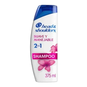 Shampoo HEAD & SHOULDERS Suave y Manejable 375 ml