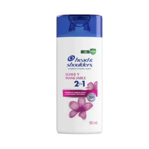 Shampoo HEAD & SHOULDERS Suave y Manejable 90 ml