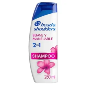 Shampoo HEAD & SHOULDERS Suave y Manejable Frasco 250 ml