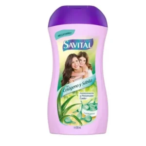 Shampoo SAVITAL Sábila y Colágeno 510 ml