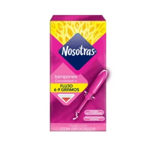Tampones NOSOTRAS con Aplicador Regular Caja de 8 und