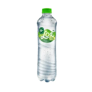 Agua LOA Con Gas Sabor Limón Botella 625 ml
