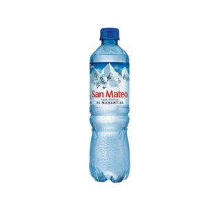 Agua SAN MATEO Con Gas Botella 600 ml