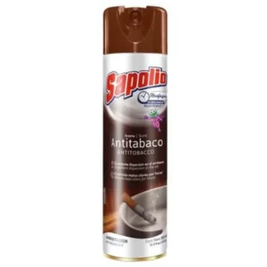 Ambientador Spray SAPOLIO Antitabaco Lata 360 ml