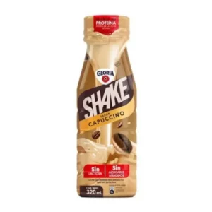 Bebida GLORIA Shake Capuccino Botella 320 ml