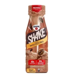 Bebida GLORIA Shake Mocaccino Botella 320 ml