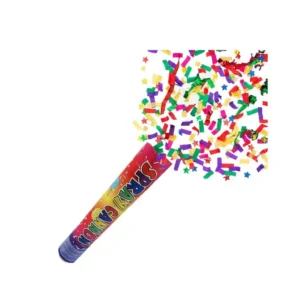 Bombarda Lanza Confeti Tubo 30 cm
