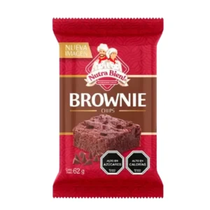 Brownie NUTRA BIEN con Chips de Chocolate 62 g