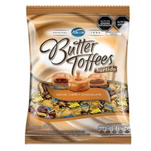 Butter Toffees ARCOR Surtido por 1 und
