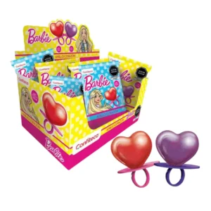Caramelo Anillo Barbie Corazón 13 g