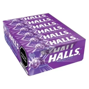 Caramelo HALLS Morado Barra 25.2 g