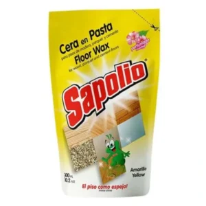 Cera en Pasta SAPOLIO Amarillo Doypack 300 ml