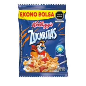 Cereal KELLOGGS de Hojuelas Zucaritas Ekono Bolsa 90 g