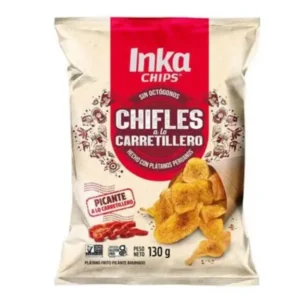 Chifles INKA CHIPS Carretillero Picante Bolsa 130 g