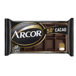 Chocolate ARCOR 50% Cacao Barra 25 g