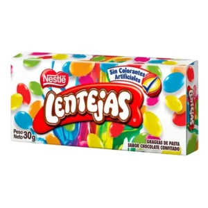 Chocolate NESTLE Lentejas Grageas Caja 30 g