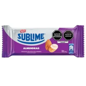 Chocolate NESTLE Sublime Almendras 50 g